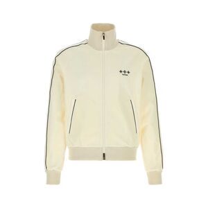 Tatras Men Cream Polyester Blend Sweatshirt